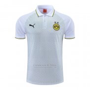 Camisola Polo del Dortmund 2022-2023 Branco Y Verde