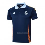 Camisola Polo del Real Madrid 2024-2025 Azul