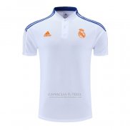 Camisola Polo del Real Madrid 2022-2023 Branco Y Azul