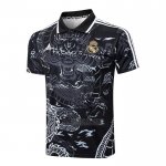 Camisola Polo del Real Madrid Dragon 2024-2025 Preto