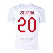 Camisola Polonia Jogador Zielinski 1º 2022