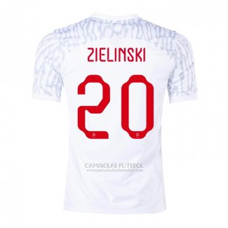 Camisola Polonia Jogador Zielinski 1º 2022