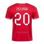 Camisola Polonia Jogador Zielinski 2º 2022
