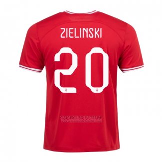 Camisola Polonia Jogador Zielinski 2º 2022