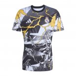 Camisola Pre Match del Real Madrid 2025-2026 Preto Branco