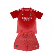 Camisola Real Madrid Goleiro Crianca 2025-2026 Laranja