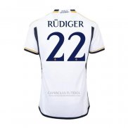 Camisola Real Madrid Jogador Rudiger 1º 2023-2024