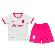Camisola Sporting Special Crianca 2025-2026 Branco Rosa