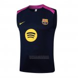 Camisola de Treinamento Barcelona Sem Mangas 2025-2026 Preto
