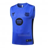 Camisola de Treinamento Barcelona Sin Mangas 2025-2026 Azul Purpura