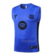 Camisola de Treinamento Barcelona Sin Mangas 2025-2026 Azul Purpura