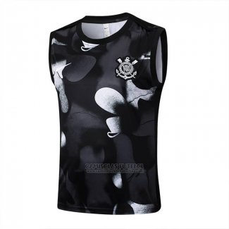 Camisola de Treinamento Corinthians Sem Mangas 2025-2026 Preto