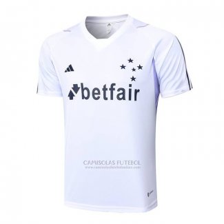 Camisola de Treinamento Cruzeiro 2023-2024 Branco