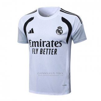 Camisola de Treinamento Real Madrid 2025-2026 Branco