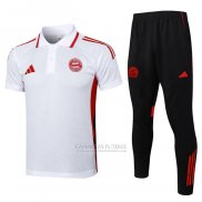 Conjunto Polo del Bayern de Munique 2025-2026 Branco