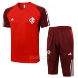 Fato de Treino Flamengo Manga Curta 2024-2025 Vermelho - Calcas Curta