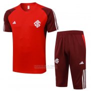 Fato de Treino Flamengo Manga Curta 2024-2025 Vermelho - Calcas Curta