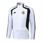Jaqueta Real Madrid 2025-2026 Branco Preto