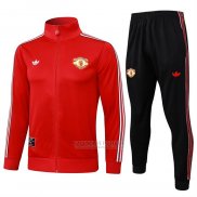 Jaqueta de Treinamento Manchester United 2025-2026 Vermelho