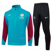 Jaqueta de Treinamento Paris Saint-Germain 2024-2025 Azul
