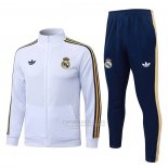 Jaqueta de Treinamento Real Madrid Crianca 2026-2027 Branco