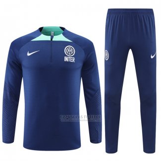 Sueter de Treinamento Inter de Milao 2022-2023 Azul