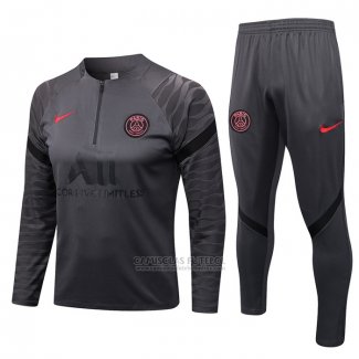 Sueter de Treinamento Paris Saint-Germain 2022-2023 Cinza