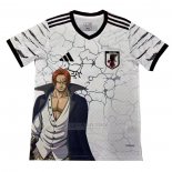 Tailandia Camisola Japao Anime 1º Piece 2024-2025 Branco