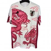 Tailandia Camisola Japao Dragon 2025-2026 Branco Vermelho