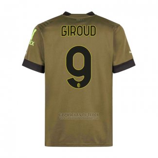 Camisola AC Milao Jogador Giroud 3º 2022-2023