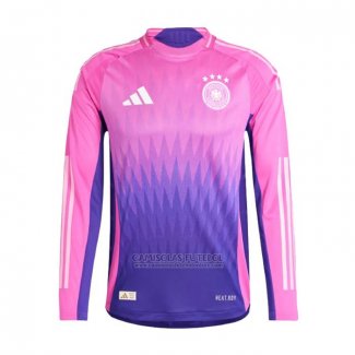 Camisola Alemanha 2º Manga Comprida 2024