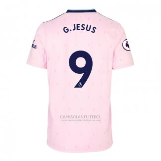 Camisola Arsenal Jogador G.jesus 3º 2022-2023