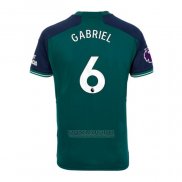 Camisola Arsenal Jogador Gabriel 3º 2023-2024