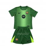 Camisola Barcelona Goleiro 1º Crianca 2025-2026