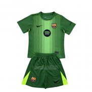 Camisola Barcelona Goleiro 1º Crianca 2025-2026