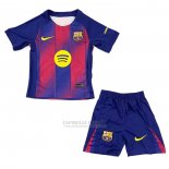 Camisola Barcelona 1º Crianca 2025-2026