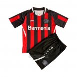 Camisola Bayer Leverkusen 1º Crianca 2021-2022