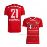 Camisola Bayern de Munique Jogador Hernandez 1º 2022-2023