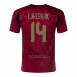 Camisola Belgica Jogador Lukebakio 1º 2024