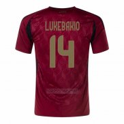 Camisola Belgica Jogador Lukebakio 1º 2024