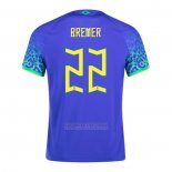 Camisola Brasil Jogador Bremer 2º 2022