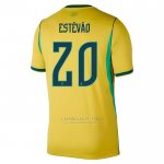 Camisola Brasil Jogador Estevao 1º 2026