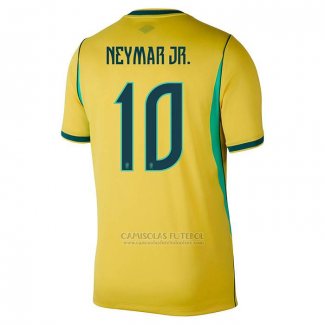 Camisola Brasil Jogador Neymar Jr 1º 2026
