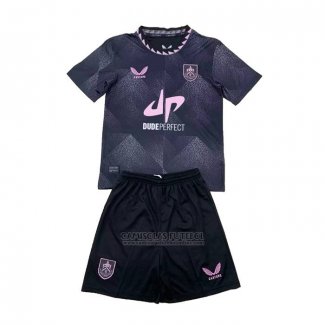 Camisola Burnley 2º Crianca 2024-2025