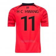 Camisola Coreia do Sul Jogador Hee-Chan Hwang 1º 2022