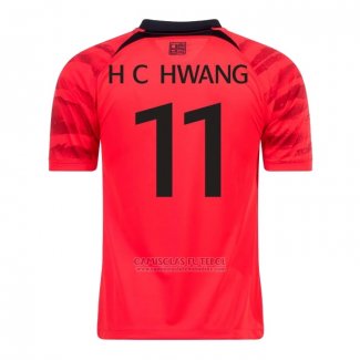 Camisola Coreia do Sul Jogador Hee-Chan Hwang 1º 2022