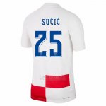 Camisola Croacia Jogador Sucic 1º 2024