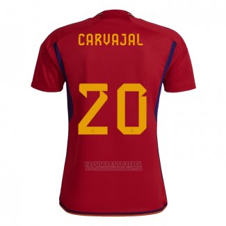 Camisola Espanha Jogador Carvajal 1º 2022