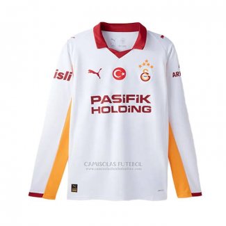 Camisola Galatasaray 2º Manga Comprida 2025-2026