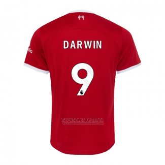 Camisola Liverpool Jogador Darwin 1º 2023-2024